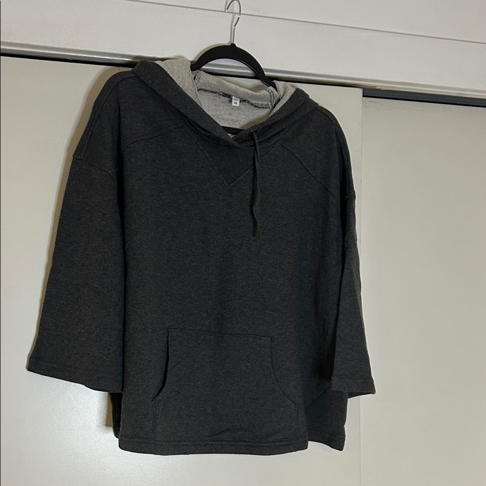 William Rast  Gray Knit Hoodie XXL